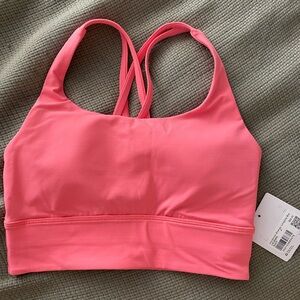 BNWT Lululemon energy longline bra size 4